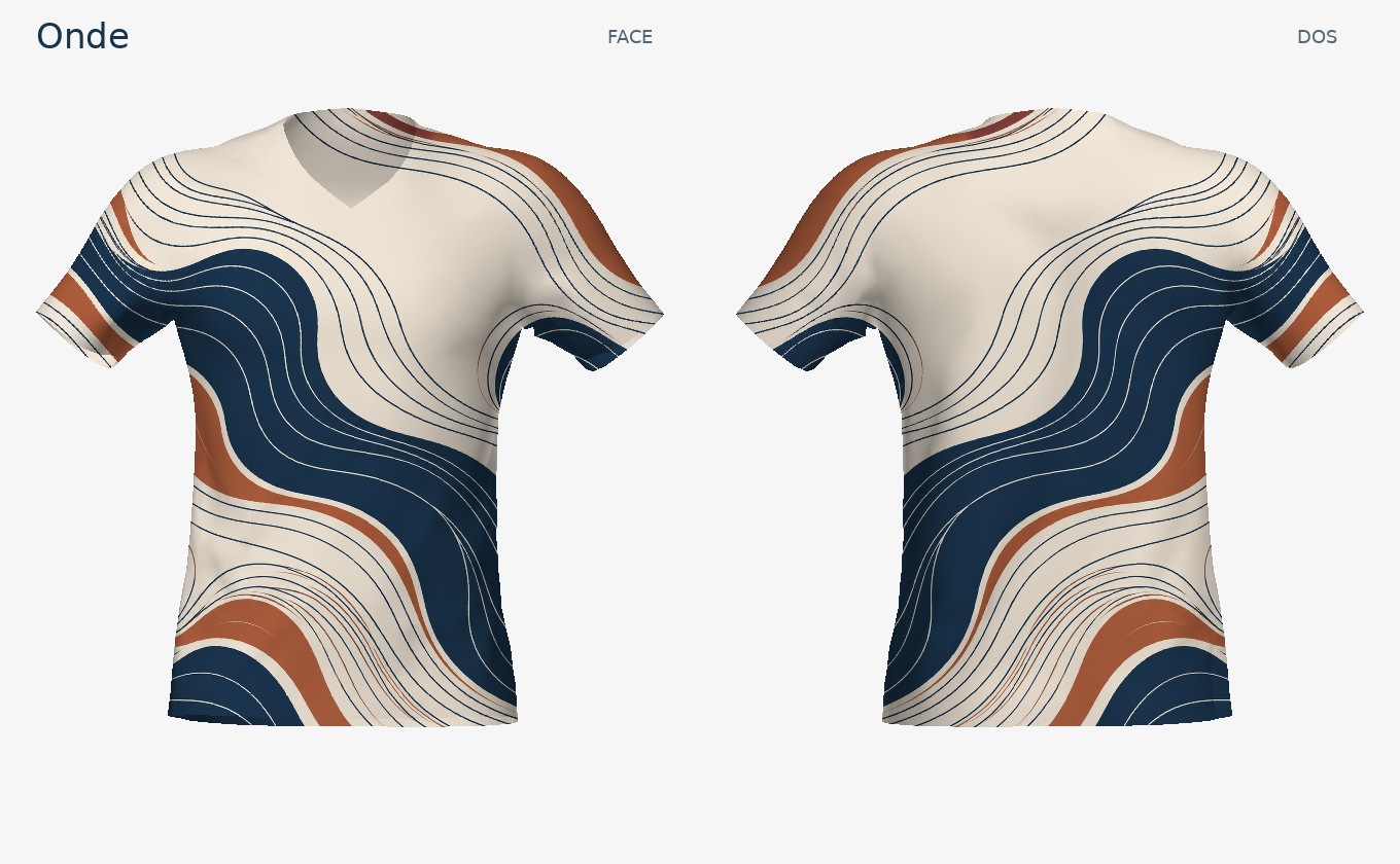 Onde — face et dos